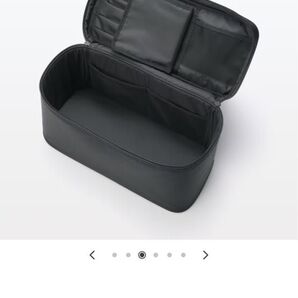無印良品 ナイロンメイクボックス 黒