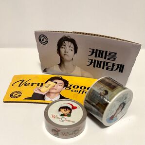 .* ☆BTS☆ .* テテ☆ .* V ☆ .*マスキングテープ☆ .* マステ ☆ .*カップホルダー カップスリーブ☆ .*