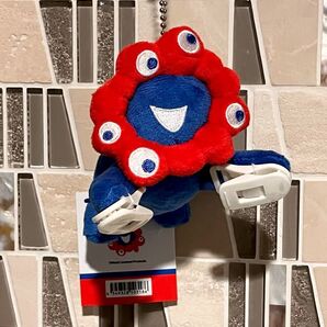 【ミャクミャク】2025 大阪万博 会場限定 クリップ付ぬいぐるみ キーホルダー 新品、未使用