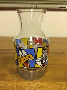 Anchor Hocking Warner Bros Looney Tunes Juice Carafe ワーナー ジュースカラフェ