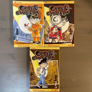 英語 名探偵コナン Vol.1, Vol.2, Vol.27 3冊セット 漫画 洋書 コミック 英語学習 英語教材