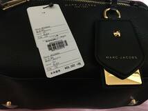 マークジェイコブス MARC JACOBS RECRUIT BAULETTO 2WAY 黒 ハンドバッグ ショルダーバッグ ブラック 牛革 ボストン レザー M0008894_画像4