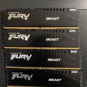 正規品 動作確認済み Kingston Fury DDR5 5600Mhz 16GB x 2枚セット FURY
