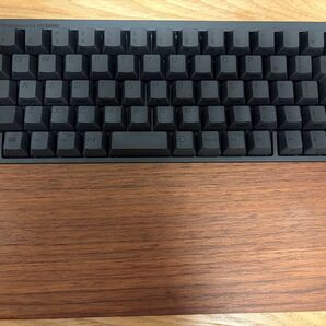 HHKB Professional HYBRID Type-S 日本語墨 木製ルーフ兼パームレスト付き