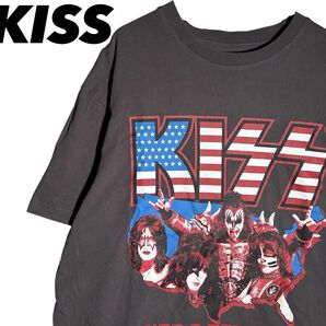 KISS Tシャツ M キッスTシャツ M ブラック バンドTシャツ バンT
