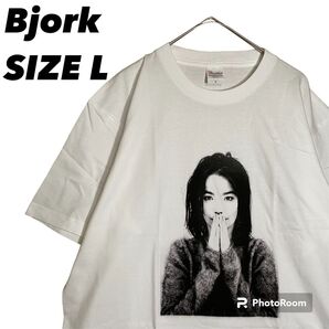 ビョークTシャツ L バンT アーティストTシャツLサイズ Bjork Tシャツ