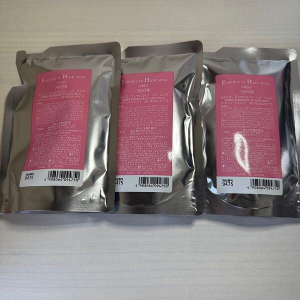 3点 ORBIS オルビス エッセンスイン ヘアミルク 詰替 詰め替え