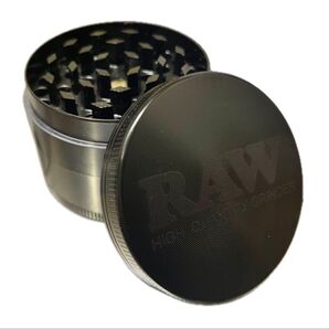 RAW 金属製4層グラインダー ブラック