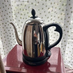 カフェ電気ケトル Russell Hobbs ステンレス