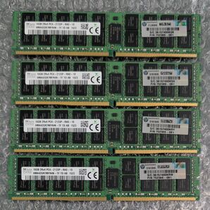 【4枚/計64GB】SK hynix DDR4 16GB 2133MHz ECC Registered RDIMM
