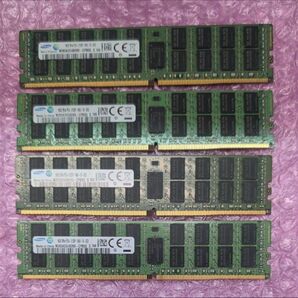 5セット【4枚/計64GB】SAMSUNG DDR4 16GB 2133MHz ECC Registered RDIMM