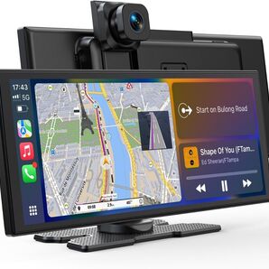 ディスプレイオーディオ 10.25インチ 前後カメラ録画 カーオーディオ 大画面 ディスプレイオーディオ 日本語 Carplay