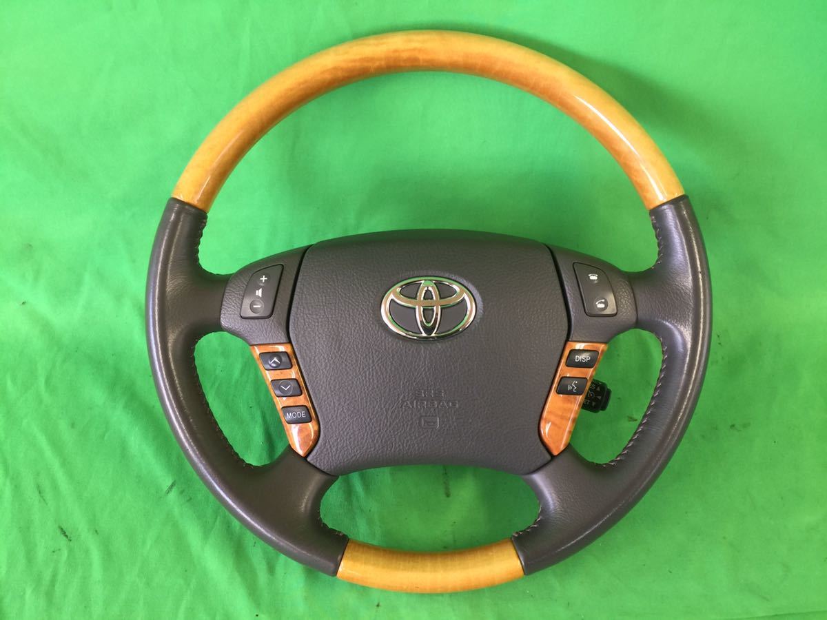 史上一番安い 後期 クラウン 220系 ステアリングパッド 純正 新品 ...