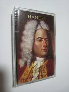 [ cassette tape ] HANDEL / * new goods unopened * GREAT COMPOSERS : HANDEL A US version hen Dell 