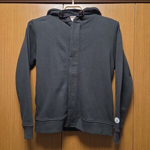 PATY SAIL セイル ハイネック ボタンアップ 長袖パーカー ブラック Mサイズ