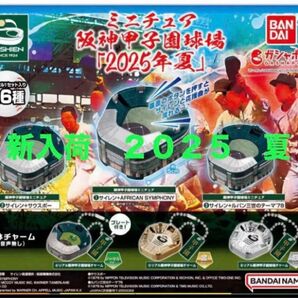 ミニチュア阪神甲子園球場2025年夏 4個セット