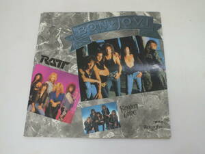 *Bon Jovibon* jovi 1989 year Japan .. pamphlet /Heat Beat Live '89 in Big Egg*(1437)