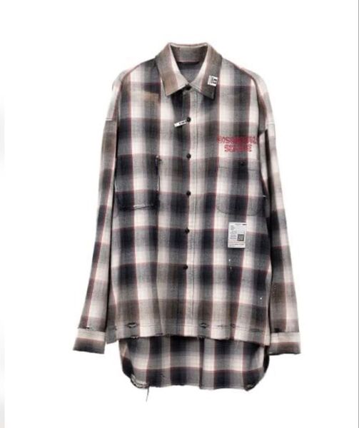 MIHARAYASUHIRO Vintage Like Check Shirt