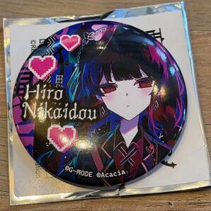 配信少女ノ裏垢迷宮 缶バッチ 二階堂ヒロ はのうら