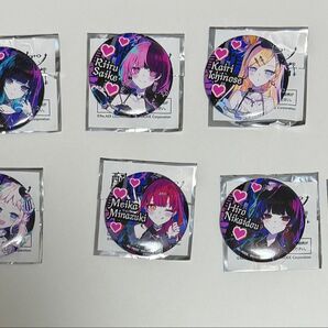 配信少女ノ裏垢迷宮 缶バッジ デジゲー博 8点 コンプリート セット