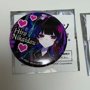 配信少女ノ裏垢迷宮 缶バッチ 二階堂ヒロ はのうら