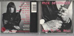 CD Rick Derringe リック・デリンジャー Back to the Blues 