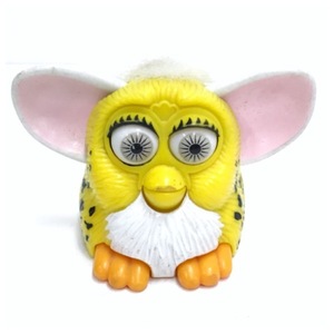 ファービー おもちゃ 黄色 マクドナルド McDonald 1998年製 Furby オールド レトロ ビンテージ アンティーク 雑貨小物 コレクション D-1505