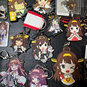 【まとめ売り】艦これ 金剛 キーホルダーセット 東山奈央 ラバーストラップ ラバスト アクリル メタル 艦隊これくしょん