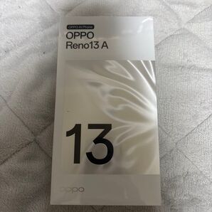 OPPO Reno13 A アイスブルー