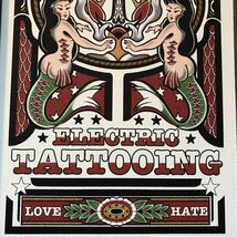 tattoo オリジナル デザイン イラスト マーメイド B5 サイズ フレーム付き タトゥー_画像5