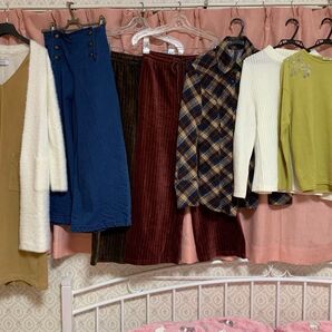 earth、axes、Ozz croceなど、トップス&ボトムス8点