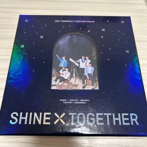 2021 TOMORROW X TOGETHER FANLIVE SHINE X TOGETHER DVD