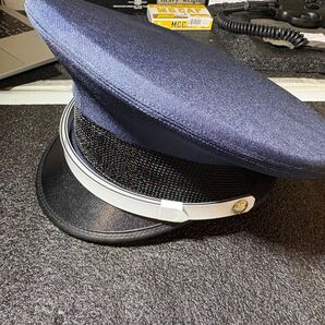 警察 警備 制帽 紺 56cm 未使用