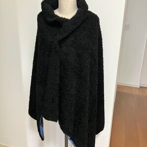 peace now ピースナウ ポンチョ ケープ 黒