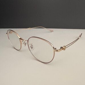 【極美品】 Zoff × LISA LARSON 度なしレンズ 眼鏡 日本製・鯖江産 メガネ