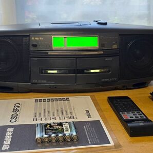 【上級美品】AIWA CSD-SR70改 Bluetooth搭載CDラジカセ《No.163》