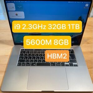 Apple 2019 MacBook Pro 16 i9 2.3 32GB 1TB 5600M 8GB HBM2