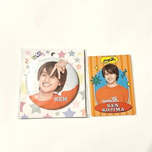 関西ジャニーズJr. Aぇ!group 小島健 缶バッジ プロフィールカード プロカ わっしょいCAMP