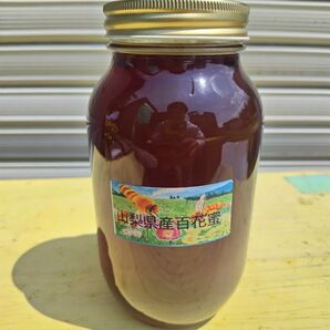 山梨県産 百花蜜 1200g(ビン) 1本入り 2025年8月採り