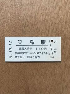 JR東日本 信越本線 笠島駅（平成6年）