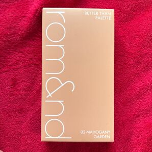 rom&nd ロムアンド べターザンパレット 02