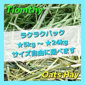 ★SPチモシー(R7産) &★SPオーツヘイ(新着)2種類おまとめの 〜ラクラクパック〜 うさぎ 小動物 ペットフード 牧草