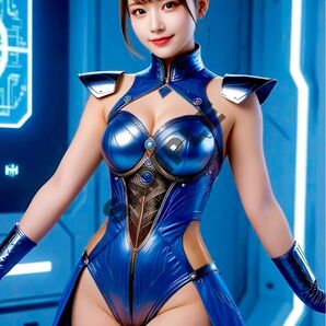 【一点モノ】AI美女グラフィックポスター (A4サイズ)