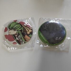 コードギアス C.C. 缶バッジ 2個セット
