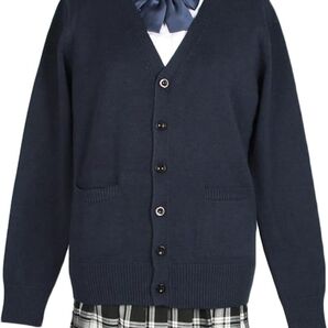 CAMPURE Vネックカーディガン ネイビー Sサイズ