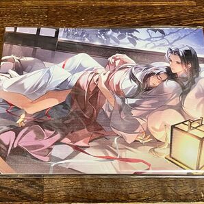 魔道祖師 公式茶屋 キャンパスプレート 魏無羨 藍忘機 誕生日 2025