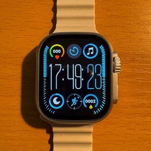 【新品未使用】大画面スマートウォッチ T900 Ultra2 ホワイト