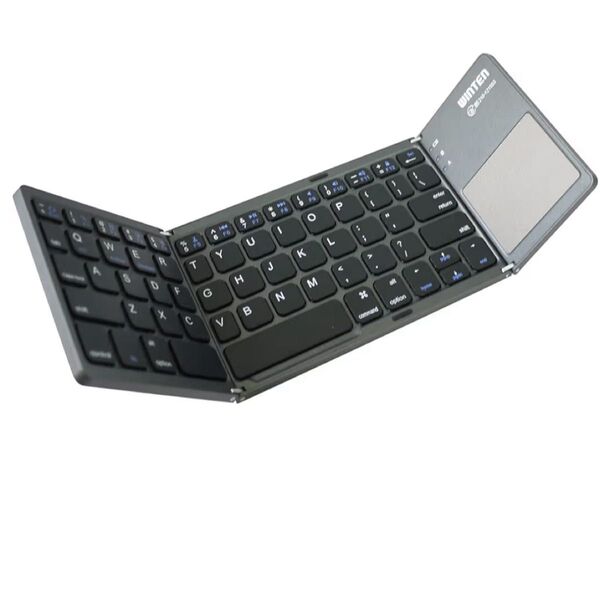 WT-KBBT01-BK キーボード ワイヤレス 折りたたみ式 タッチパッド搭載 Bluetooth