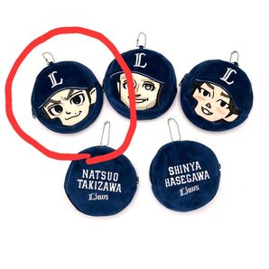 埼玉西武ライオンズ シークレット ディフォルメプレイヤーズ ポーチ栗山巧選手②