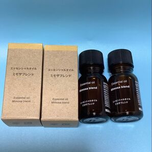 無印良品 エッセンシャルオイル ミモザブレンド 10ml 2本